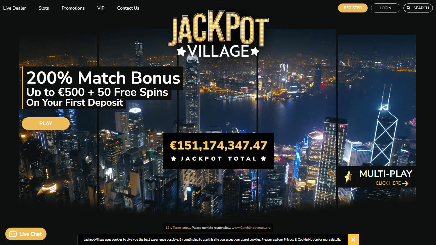 Jackpot Village Casino Desktop screenshot