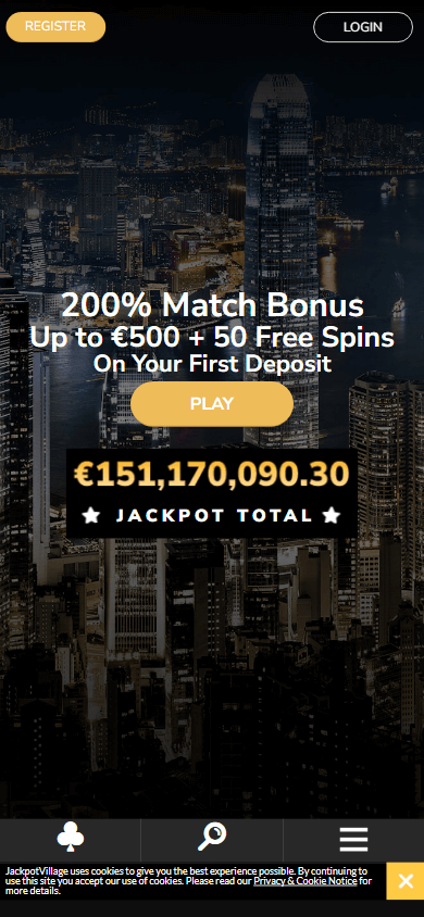 Jackpot Village Casino Mobile screenshot